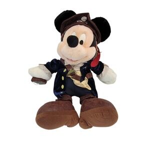 Disney Mickey Mouse Pirate Plush Stuffed Animal Disneyland Resort Collection